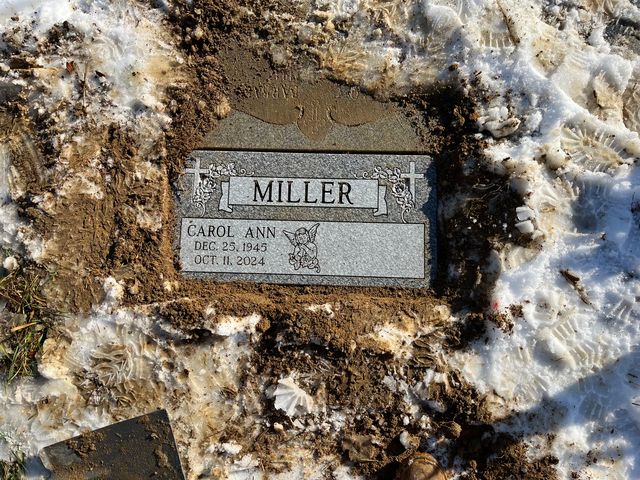 Flat & bevel marker made by Tri-State Monument Company