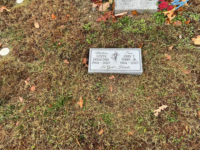 Flat & bevel marker made by Tri-State Monument Company